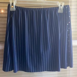 The Competitor Sz 12 New Dance Skirt- Built in Panties & Bling!!!